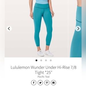 Lululemon Wunder Under
